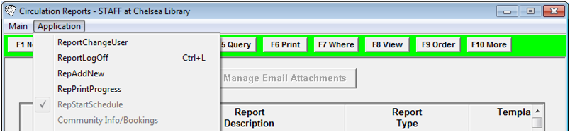 RepStartSchedule greyed out